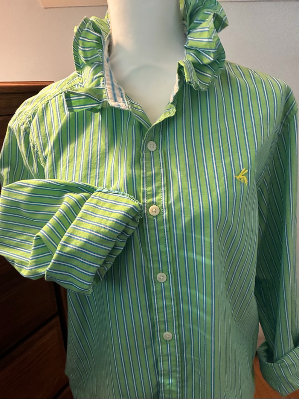 Up-Cycled “Girly” shirt